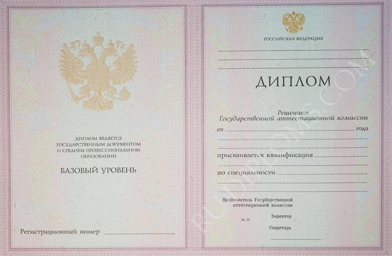 Диплом техникума или колледжа 2004-2006 год Диплом техникума или колледжа 2004-2006 год
