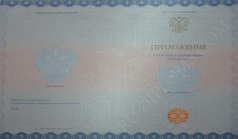 Аттестат о среднем образовании 2014-2024 НОВОГО ОБРАЗЦА Аттестат о среднем образовании 2014-2024 НОВОГО ОБРАЗЦА