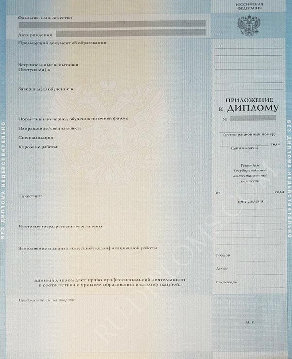 Диплом бакалавра 2010-2013 год Диплом бакалавра 2010-2013 год